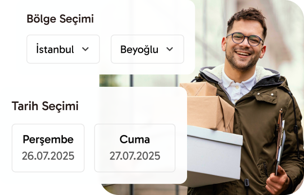 Yerel Teslimat<br>Servisi